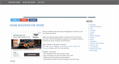 Desktop Screenshot of messengeriphone.com